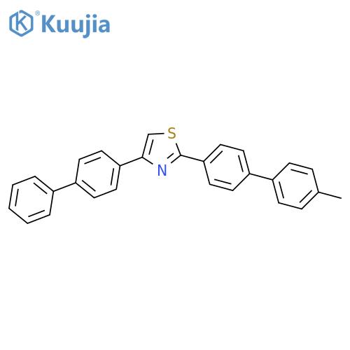 4-(4-Biphenylyl)-2-(4'-methyl-4-biphenyl-yl)thiazole structure
