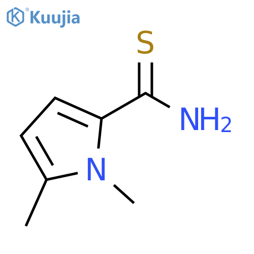 1,5-dimethyl-1H-pyrrole-2-carbothioamide structure