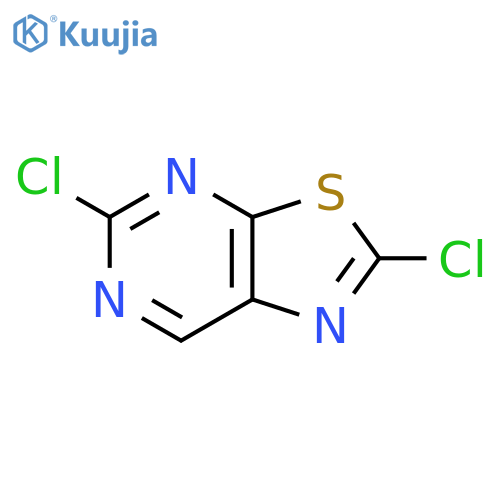 2,5-dichloro-1,3thiazolo5,4-dpyrimidine structure