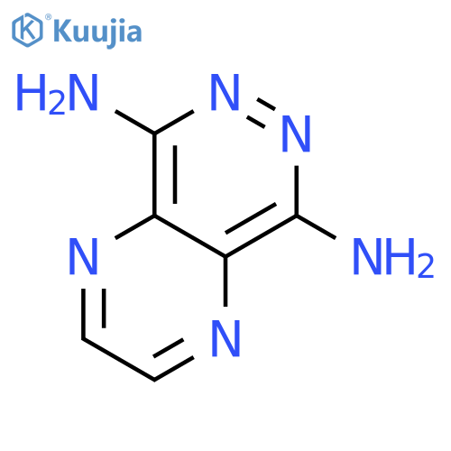 Pyrazino[2,3-d]pyridazine-5,8-diamine structure