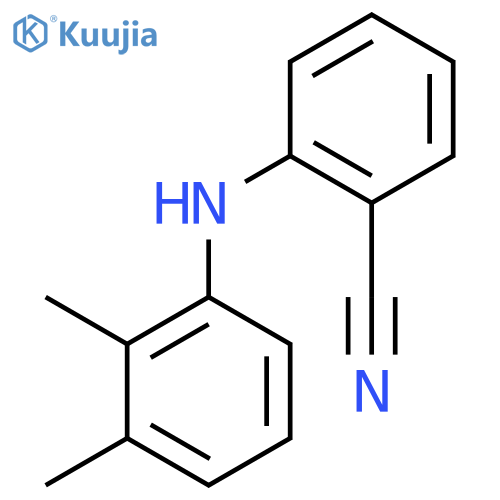 2-[(2,3-Dimethylphenyl)amino]benzonitrile structure