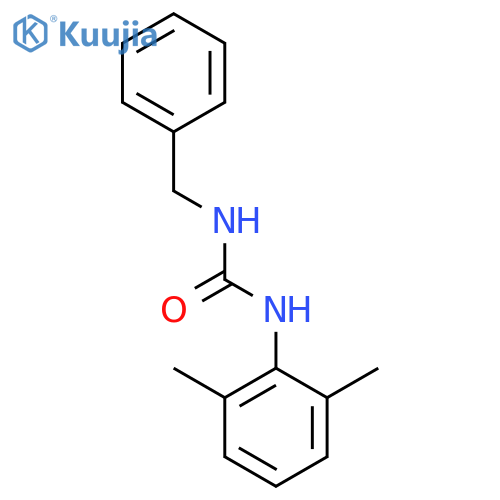 1-Benzyl-3-(2,6-dimethylphenyl)urea structure