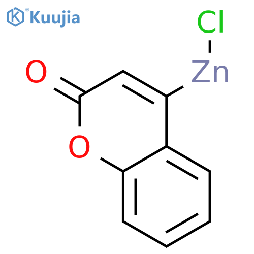 Zinc, chloro(2-oxo-2H-1-benzopyran-4-yl)- structure