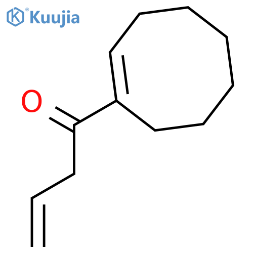 3-Buten-1-one, 1-(1-cycloocten-1-yl)- structure