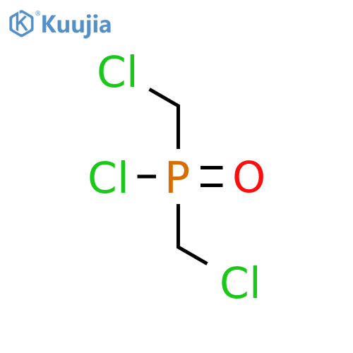 bis(chloromethyl)phosphinoyl chloride structure