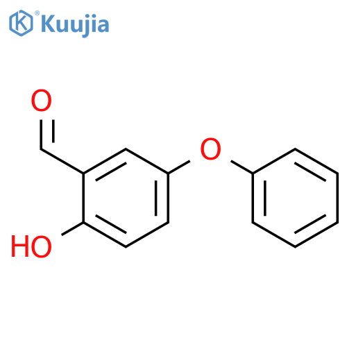 Benzaldehyde, 2-hydroxy-5-phenoxy- structure