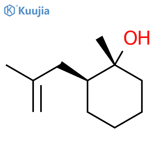 rac-(1R,2S)-1-methyl-2-(2-methylprop-2-en-1-yl)cyclohexan-1-ol structure
