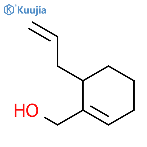 1-Cyclohexene-1-methanol, 6-(2-propenyl)- structure