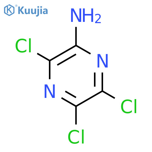 trichloropyrazin-2-amine structure