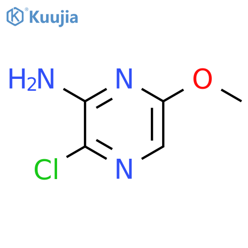 3-Chloro-6-methoxypyrazin-2-amine structure