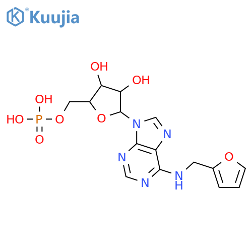 Kinetin riboside-5'-monophosphate sodium salt structure