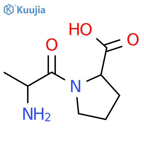 L-Alanyl-L-proline structure