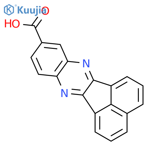 Acenaphtho[1,2-b]quinoxaline-9-carboxylic acid structure