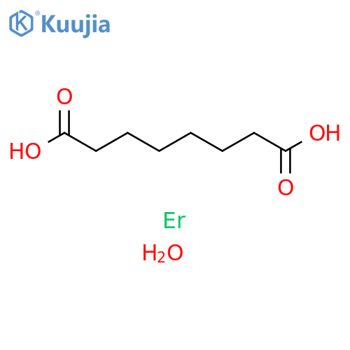 Octanedioic acid, erbium(3+) salt, hydrate (3:2:5) structure