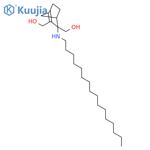 Bicyclo[2.2.1]hept-2-ene-2,3-dimethanol,2-(hexadecylamino)-, (1R,2S,3S,4S)-rel- (9CI) structure