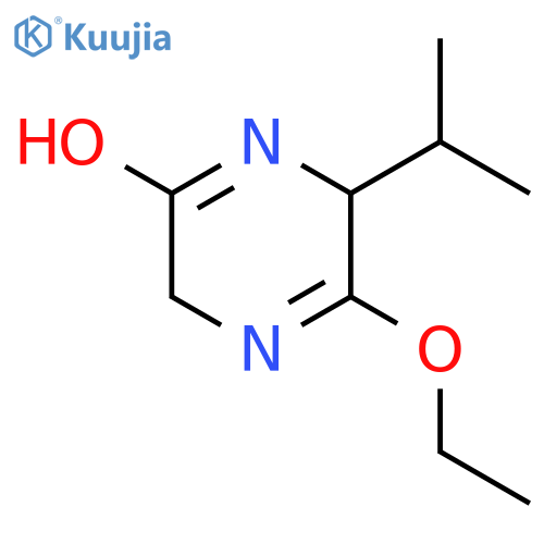 2(1H)-Pyrazinone,5-ethoxy-3,6-dihydro-6-(1-methylethyl)-,(S)-(9CI) structure
