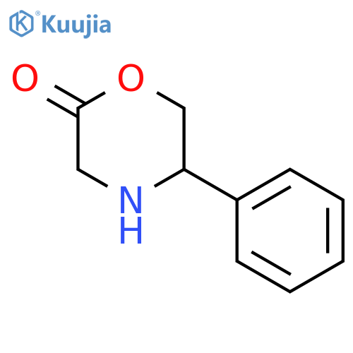 5-Phenylmorpholin-2-one structure