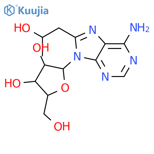 Adenosine,8-(2-hydroxypropyl)- (9CI) structure