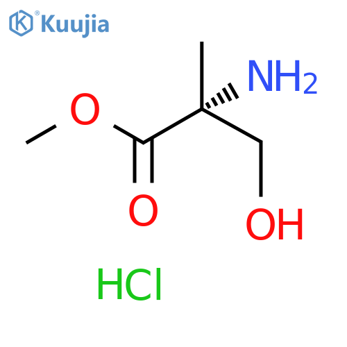 D-Serine, 2-Methyl-, Methyl ester, hydrochloride (1:1) structure