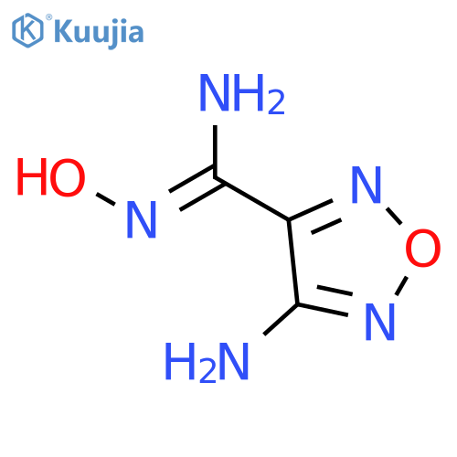 (Z)-4-amino-N'-hydroxy-1,2,5-oxadiazole-3-carboximidamide structure