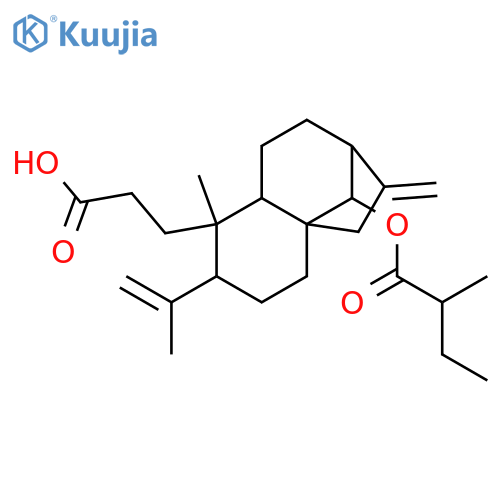 14-Hydroxy-3,4-seco-4(18),16-kauradien-3-oic acid; (ent-14α)-form, 14-O-(2-Methylbutanoyl) structure
