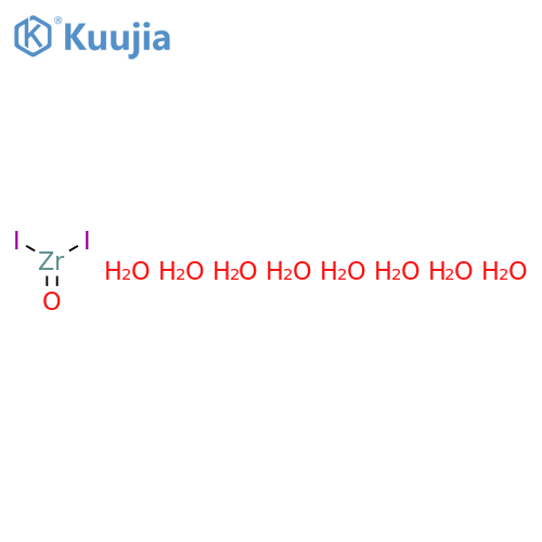 Zirconium, diiodooxo-, octahydrate structure