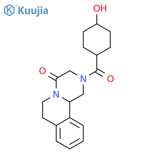 cis-Hydroxy Praziquantel structure