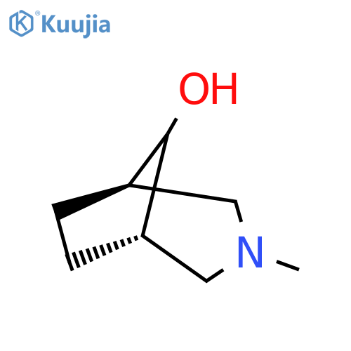 (1S,5R)-3-Methyl-3-azabicyclo[3.2.1]octan-8-ol structure