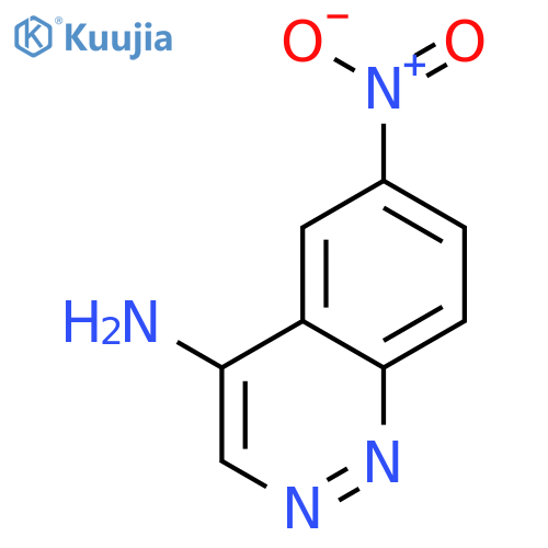 4-Cinnolinamine, 6-nitro- structure
