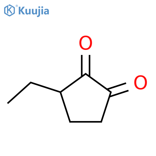 1,2-Cyclopentanedione,3-ethyl- structure