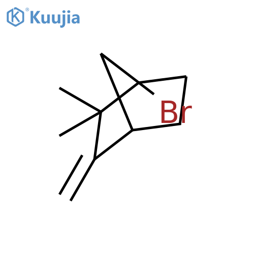 Bicyclo[2.2.1]heptane, 1-bromo-2,2-dimethyl-3-methylene- structure