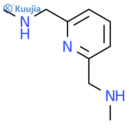 N-Methyl-N-({6-(methylamino)methyl-pyridin-2-yl}methyl)amine structure
