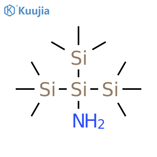 2-Trisilanamine, 1,1,1,3,3,3-hexamethyl-2-(trimethylsilyl)- structure