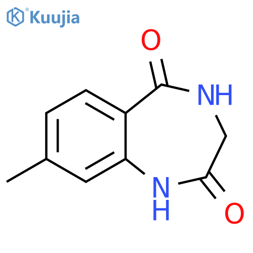 8-methyl-2,3,4,5-tetrahydro-1H-1,4-benzodiazepine-2,5-dione structure