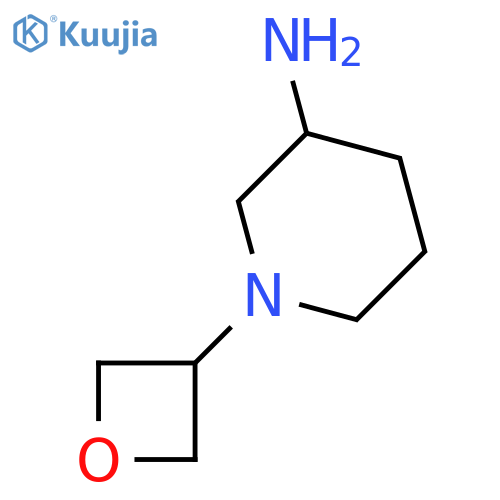 (3R)-1-(oxetan-3-yl)piperidin-3-amine structure