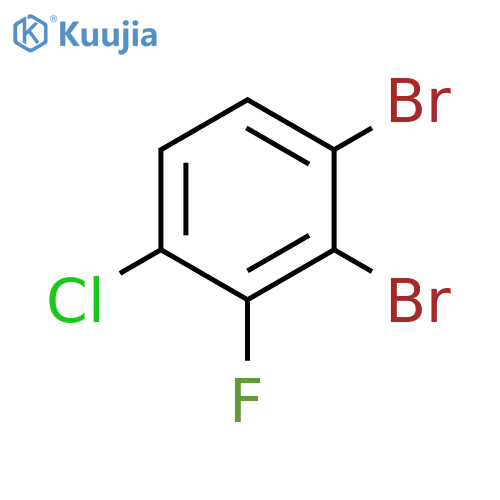 1,2-dibromo-4-chloro-3-fluorobenzene structure