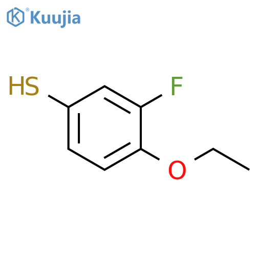 3-Fluoro-4-ethoxybenzenethiol structure