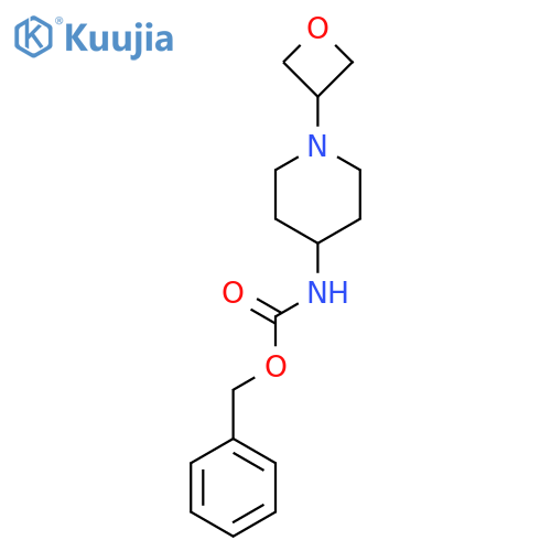 Benzyl [1-(3-oxetanyl)-4-piperidinyl]carbamate structure