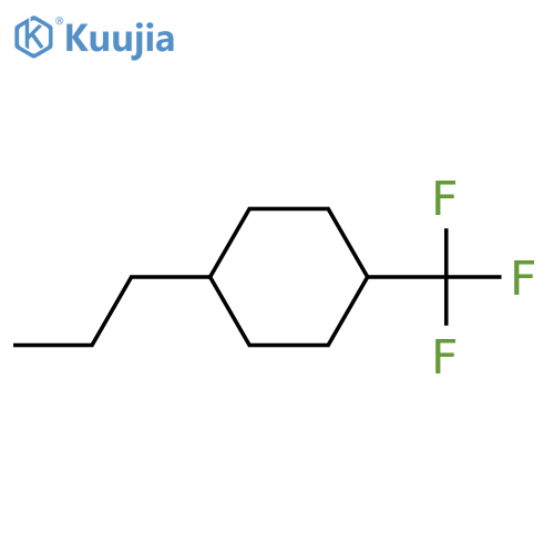 1-Propyl-4-trifluoromethyl-cyclohexane structure