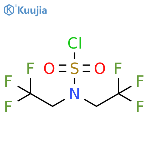 Bis-(2,2,2-trifluoro-ethyl)-sulfamoylchloride structure