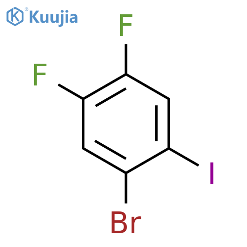 1-Bromo-4,5-Difluoro-2-Iodobenzene structure