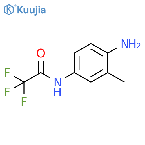 N-(4-amino-3-methylphenyl)-2,2,2-trifluoroacetamide structure