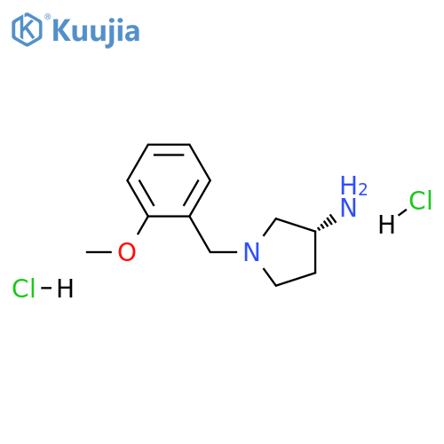 (R)-1-(2-Methoxybenzyl)pyrrolidin-3-amine dihydrochloride structure