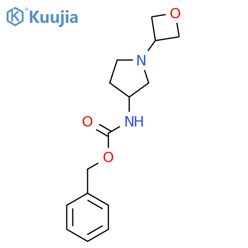 (R)-Benzyl 1-(oxetan-3-yl)pyrrolidin-3-ylcarbamate structure