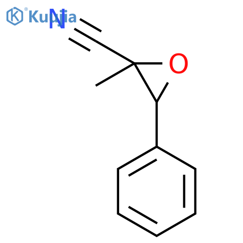Oxiranecarbonitrile, 2-methyl-3-phenyl- structure