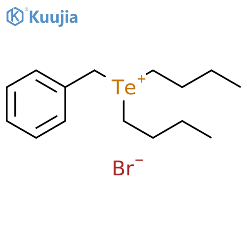 Telluronium, dibutyl(phenylmethyl)-, bromide structure