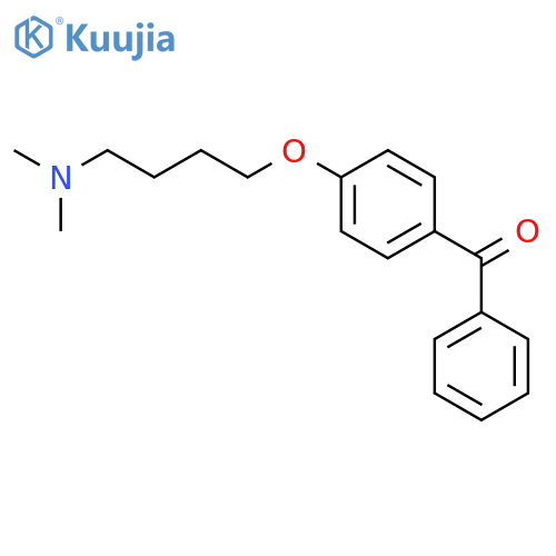 Methanone, [4-[4-(dimethylamino)butoxy]phenyl]phenyl- structure