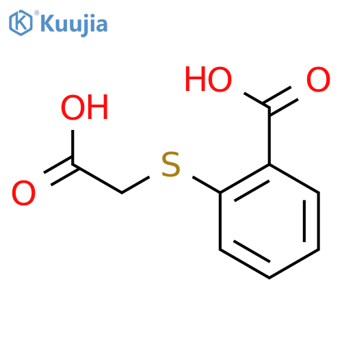 2-(Carboxymethyl)thiobenzoic acid structure