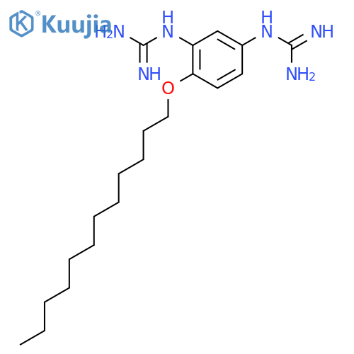 Guanidine,N,N'''-[4-(dodecyloxy)-1,3-phenylene]bis- structure