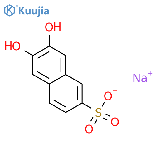 Sodium 6,7-Dihydroxynaphthalene-2-sulfonate structure